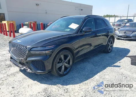 2022 Genesis Gv70 3.5T Awd Sport из США, поврежденный, VIN KMUMCDTC2NU011987